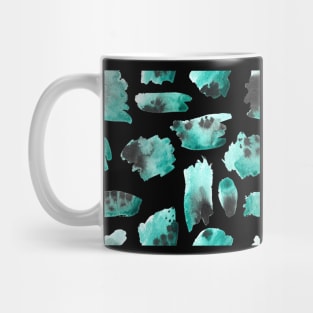 watercolor polka dots seamless pattern Mug